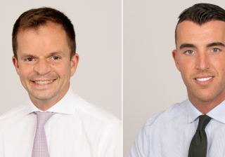 Harry Burrett (L) and Harry Downer (R)[