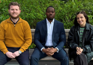 L-R, Ryan Eastoe, Hakeem Osinowo, Amanda Wesson