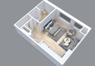 One Bedroom Flat
