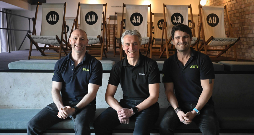 Paragon - left-right - Dan Saunders, Zeti, Matt Bass, Paragon Bank, and Dave Kennon, Zeti