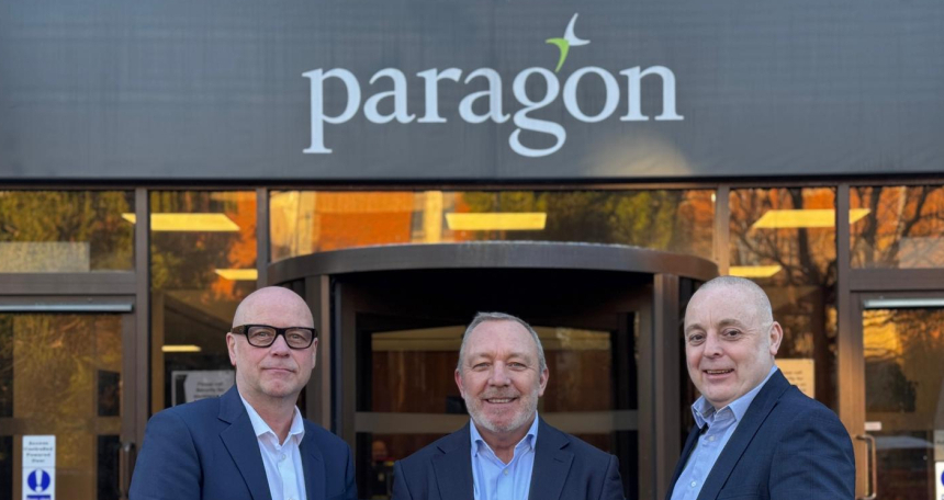 Richard van Dort, Head of Business Development Vendor, Stewart Good, Sales Director, and Terry Lloyd, Head of Vendor