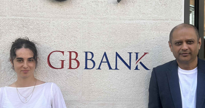 Victoria Mahy and Asim Shirwani - GB Bank